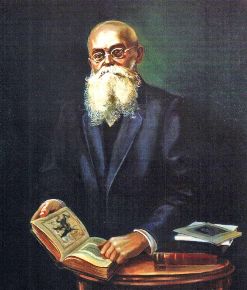 «М. Грушевський». 1989. Полотно, олія